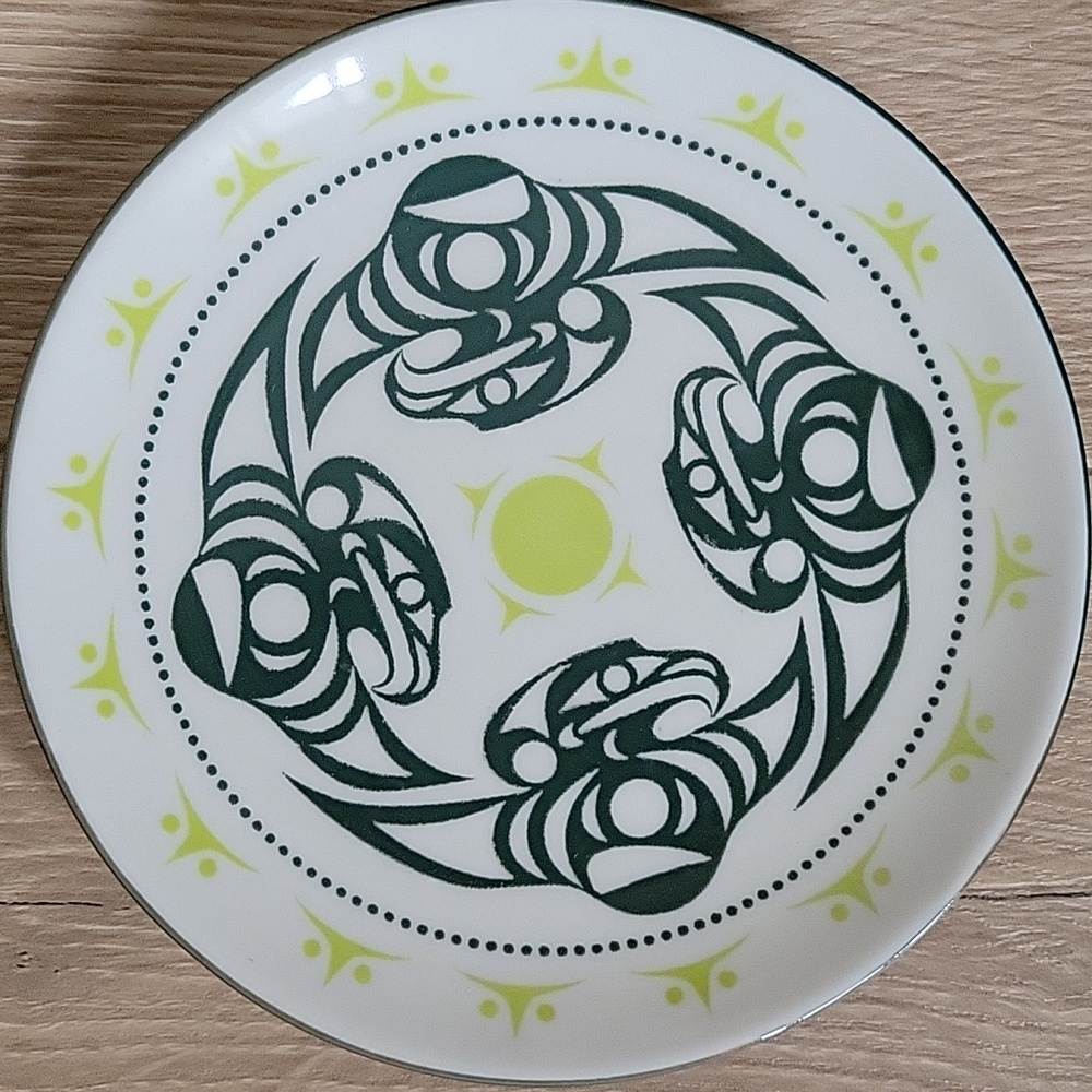 porcelain art plate - thunderbird by dylan thomas - Picture 3 of 5